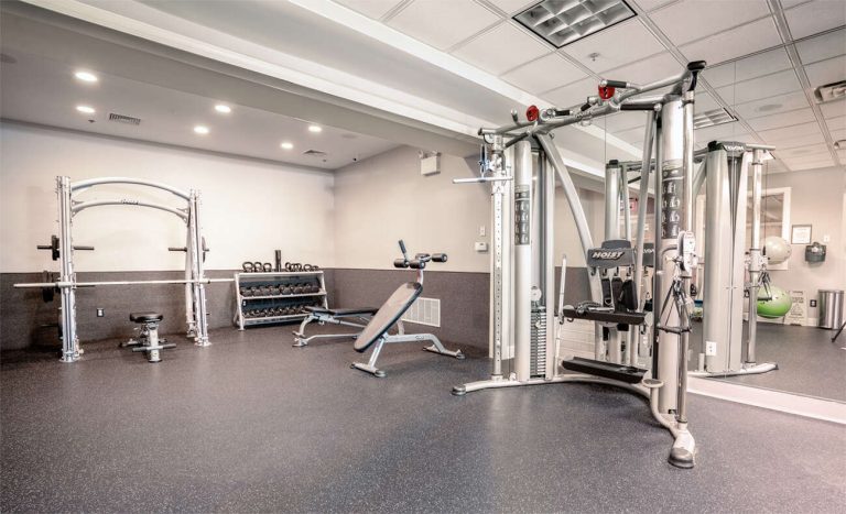Orchard Hill Clubhouse Gym Weights 768x467